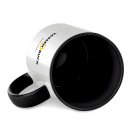 Farbige Tasse 300 ml - Innen &amp; Henkel farbig - 14...