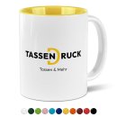 Farbige Tasse 300 ml - Innen farbig - 10 Farbt&ouml;ne