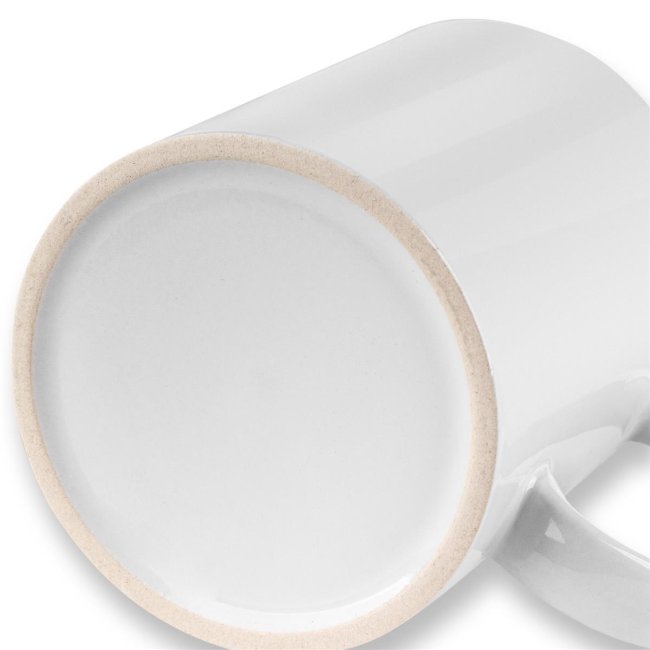 Farbige Tasse 300 ml - Innen Dunkelgr&uuml;n - ohne Druck