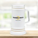 Ständekrug mit Goldrand - 700 ml - Weiß - ohne...
