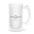 Glasbierkrug satiniert - 500 ml