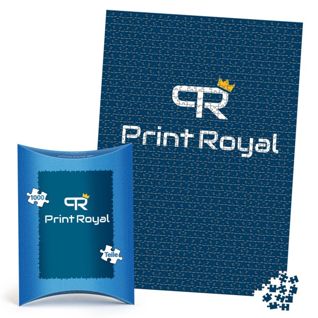 Puzzle bedrucken - 1000 Teile - im Hochformat - inkl. bedruckter Kartonverpackung