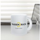 Glastasse - 300 ml - klar oder satiniert